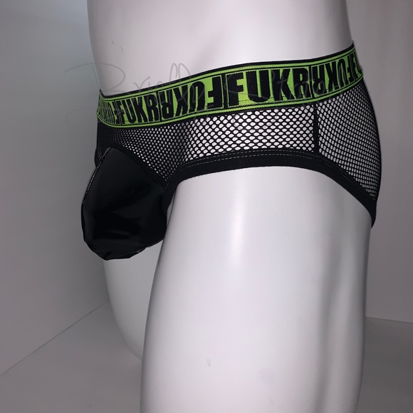FUKR Arch Net Brief - Black - Picture 1 of 7